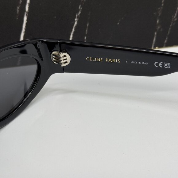NEW CELINE CL40288I 01A BLACK WOMEN SUNGLASSES CELINE - Picture 10 of 11